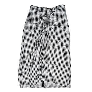 Urban Outfitters Black and White Checkered Skirt